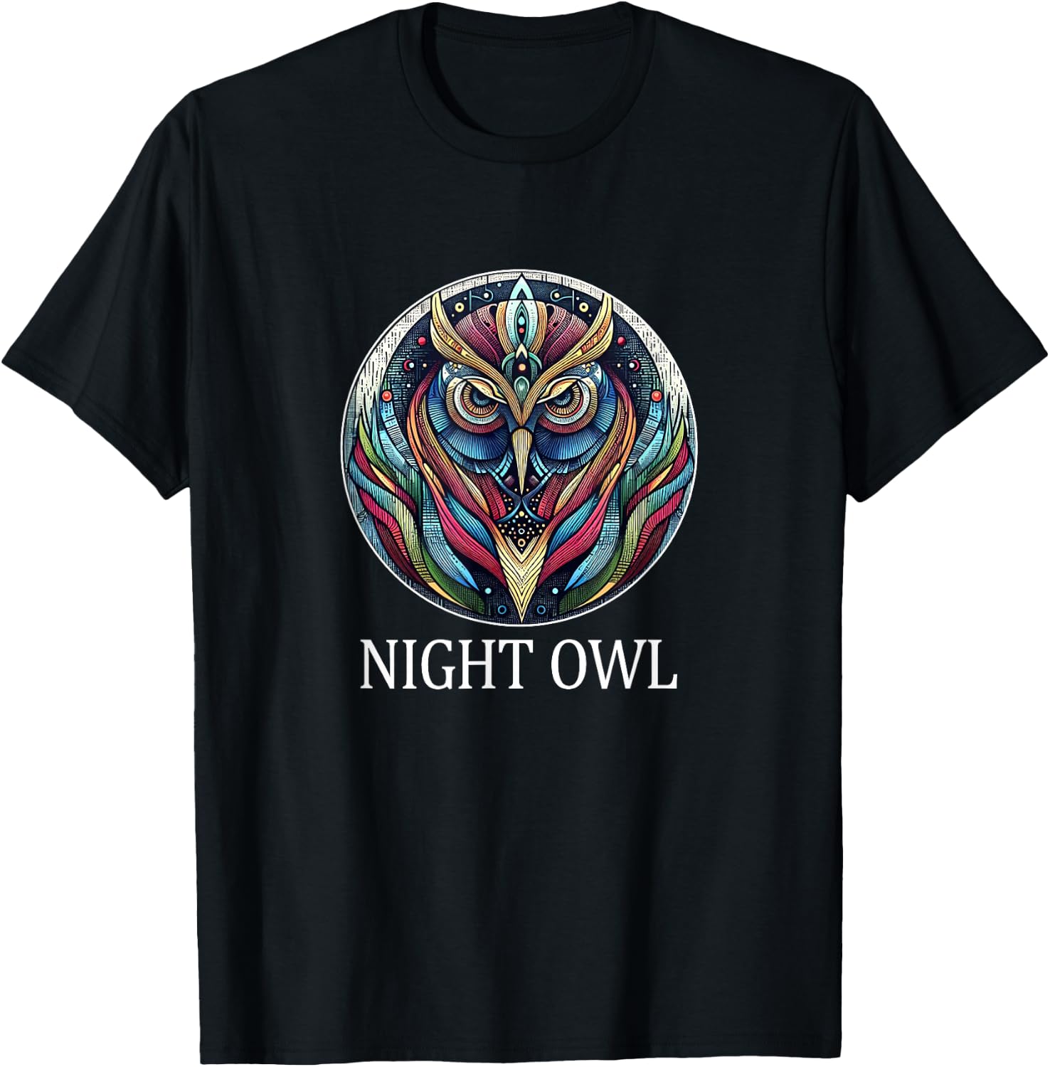 Night Owl T-Shirt - T-Shirt | Black
