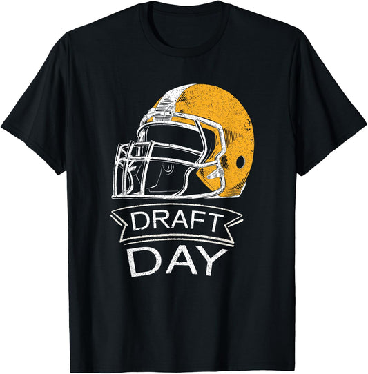 Draft Day | Draft Day Funny Fantasy Football T-Shirt - T-Shirt | Black