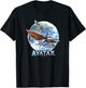 Avatar: The Way of Water Banshee Flight Water Circle T-Shirt - T-Shirt | Black