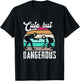 Cute But Dangerous Girls Wrestling Women Teen Girls T-Shirt - T-Shirt | Black