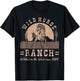Wild Horse Ranch Distressed Western Graphic T-Shirt - T-Shirt | Black
