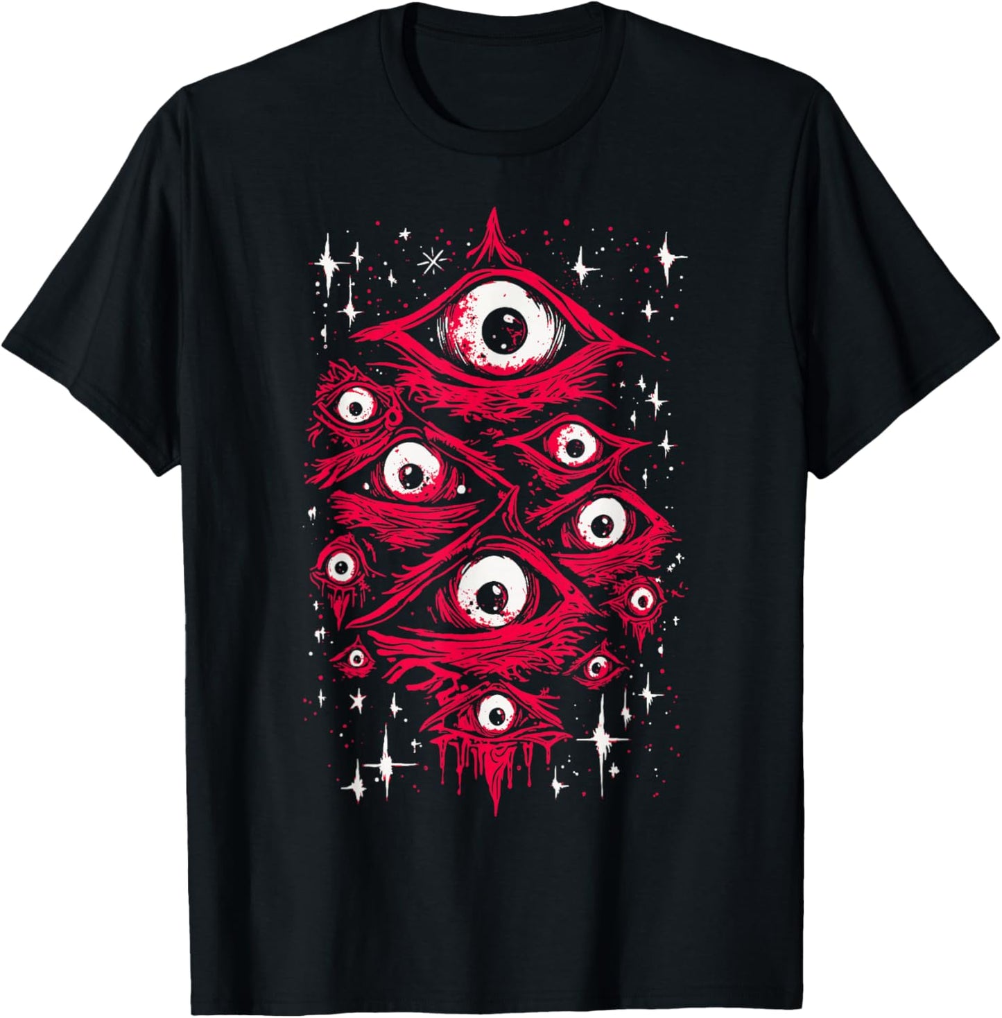 Harajuku Alt Clothing | Weirdcore Grunge Punk Emo Mall Goth T-Shirt - T-Shirt | Black