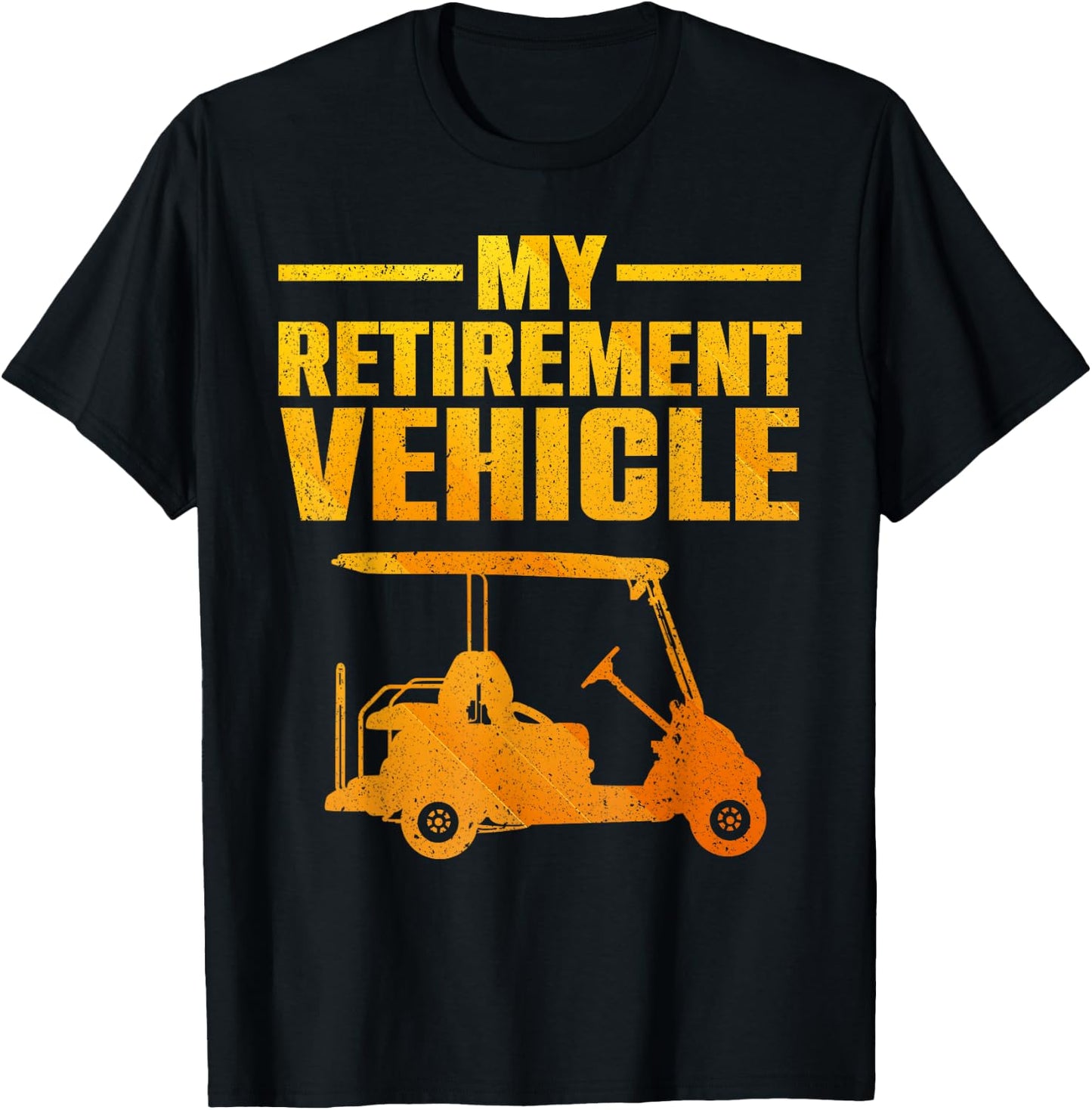Cool Golf Cart Design Women Golfer Golf Cart Lover T-Shirt - T-Shirt | Black