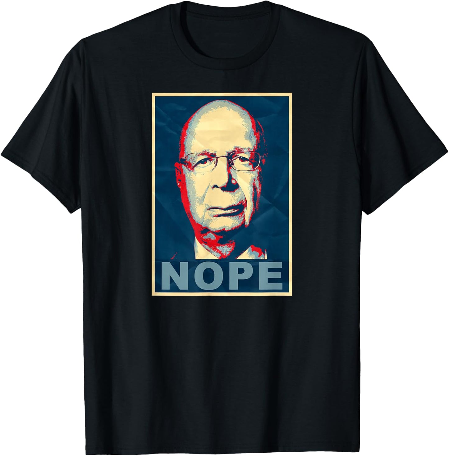 Klaus Schwab Nope T-Shirt - T-Shirt | Black