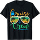 Cruise Crew 2025 Family Vacation Beach Matching Groupe T-Shirt - T-Shirt | Black