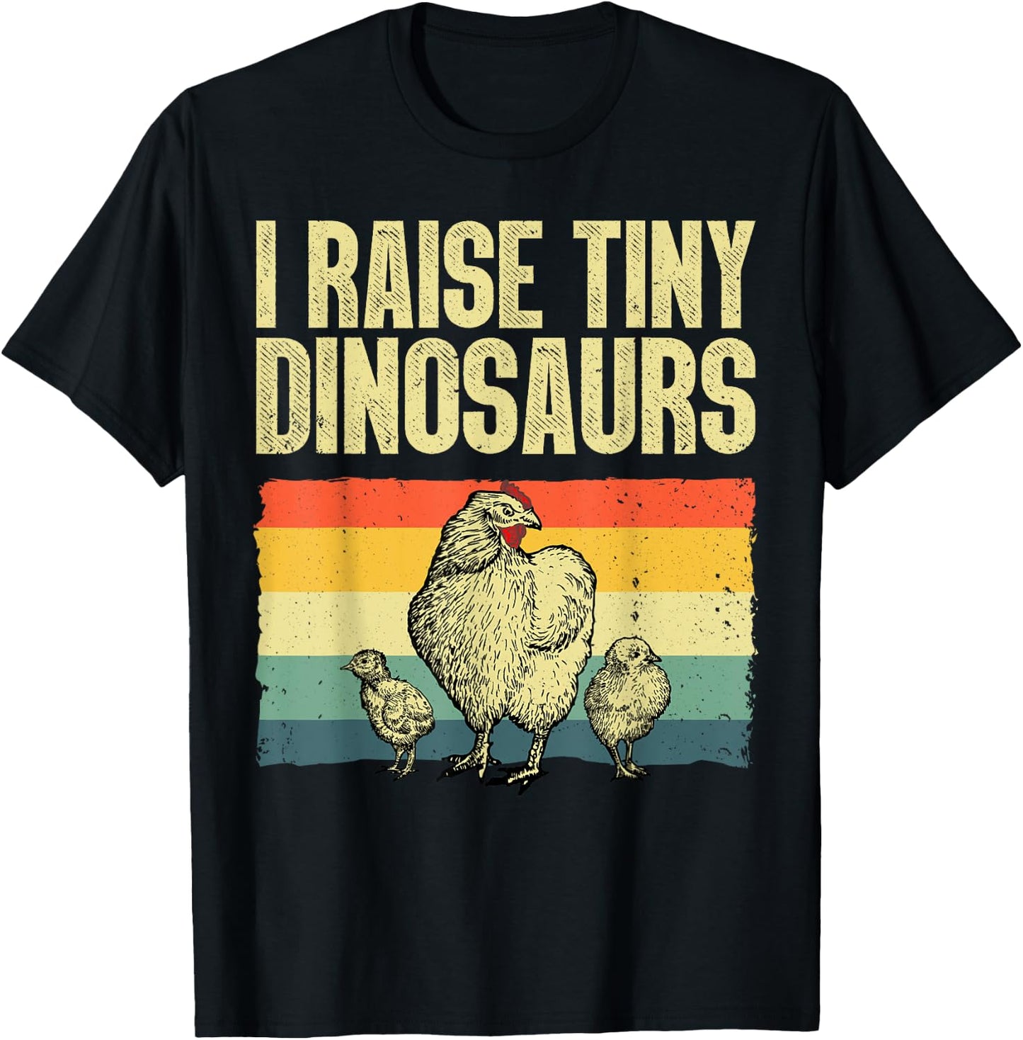 Cute Chicken Women Rooster Hen Chicken Farmer Lovers T-Shirt - T-Shirt | Black