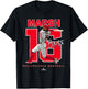 Number and Portrait Brandon Marsh Philadelphia MLBPA T-Shirt - T-Shirt | Black