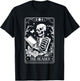 The Reader Tarot Funny Skeleton Reading T-Shirt - T-Shirt | Black