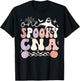 Spooky Certified Nursing Assistant Halloween CNA T-Shirt - T-Shirt | Black