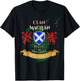 MacLean Hunting Scottish Family Clan Middle Ages Mischief T-Shirt - T-Shirt | Black