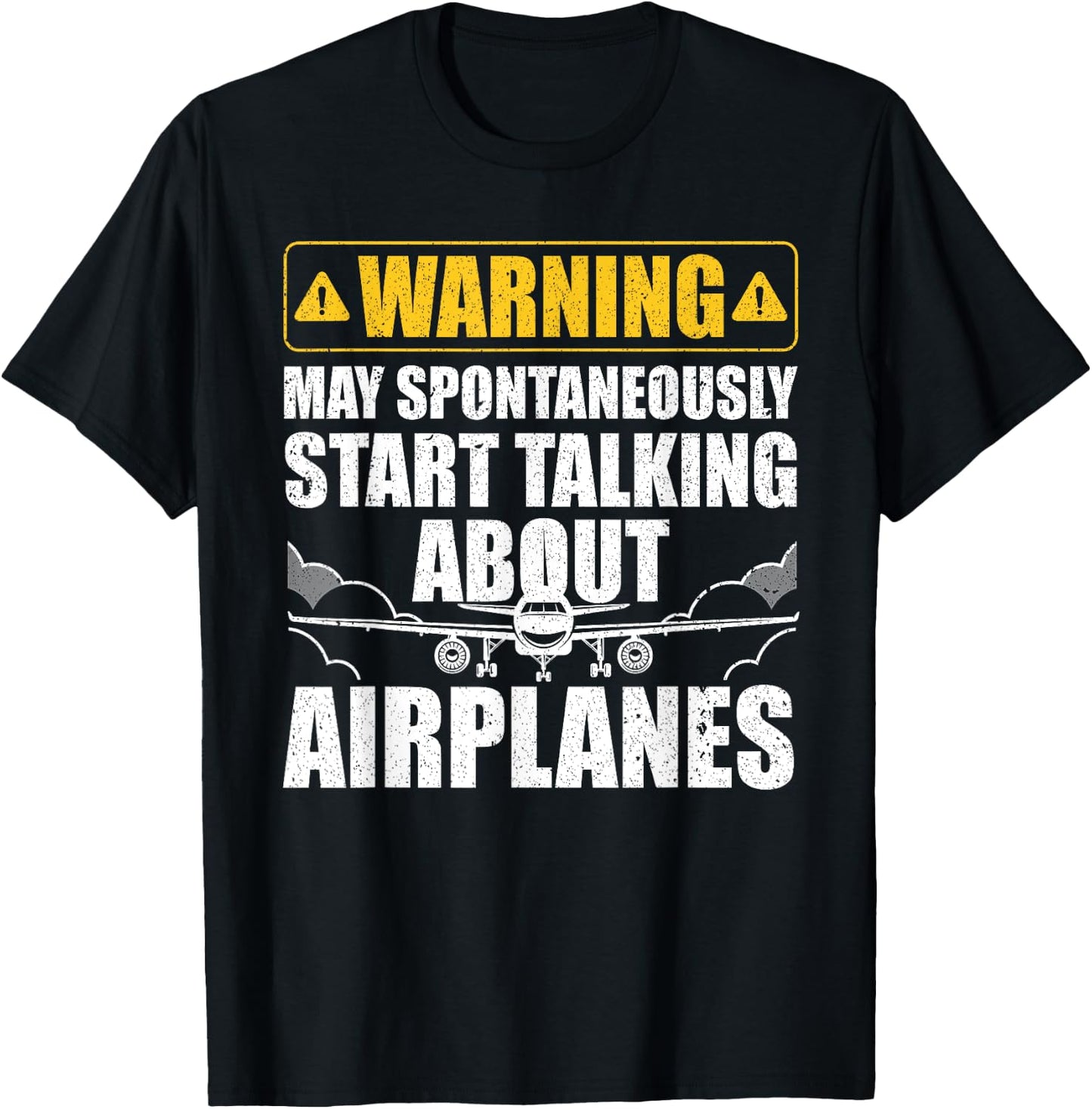 Funny Pilot Art Women Aviation Pilot Airplane Lovers T-Shirt - T-Shirt | Black