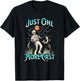 Just One More Cast - Fun Skeleton Fisherman T-Shirt - T-Shirt | Black