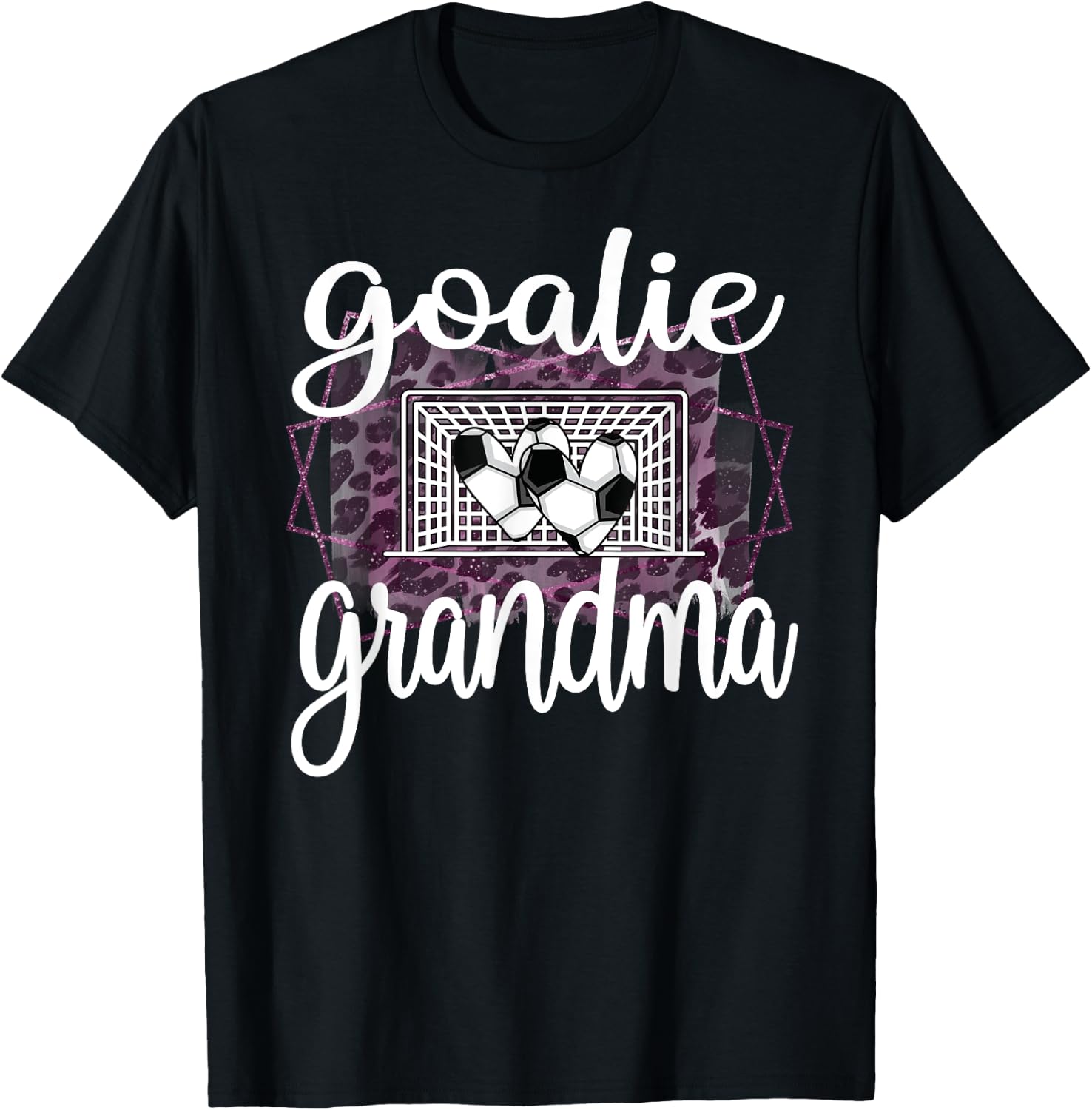 Soccer Goalie Grandma Soccer Goalkeeper Grandmother T-Shirt - T-Shirt | Black