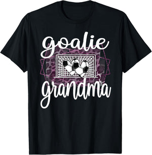 Soccer Goalie Grandma Soccer Goalkeeper Grandmother T-Shirt - T-Shirt | Black