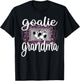 Soccer Goalie Grandma Soccer Goalkeeper Grandmother T-Shirt - T-Shirt | Black