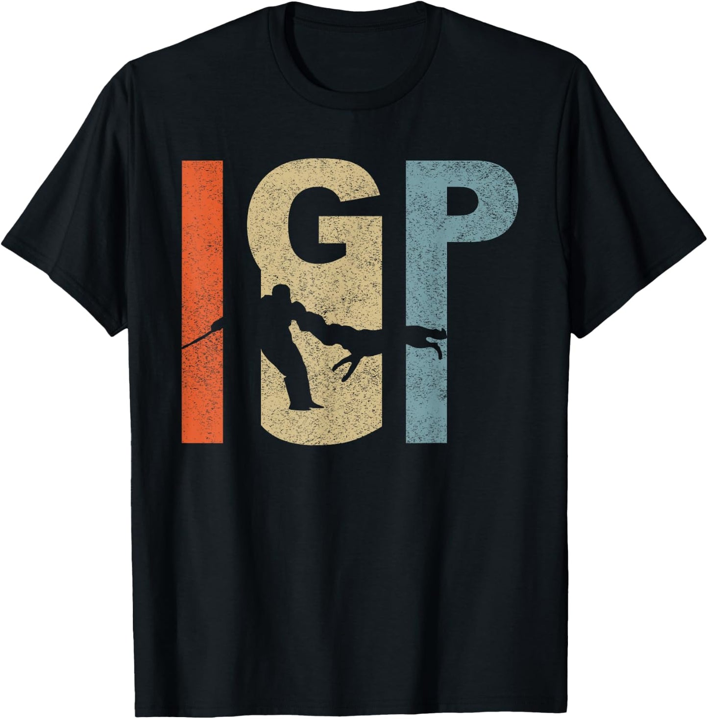 IGP Dog Protection Service IPO Training T-Shirt - T-Shirt | Black