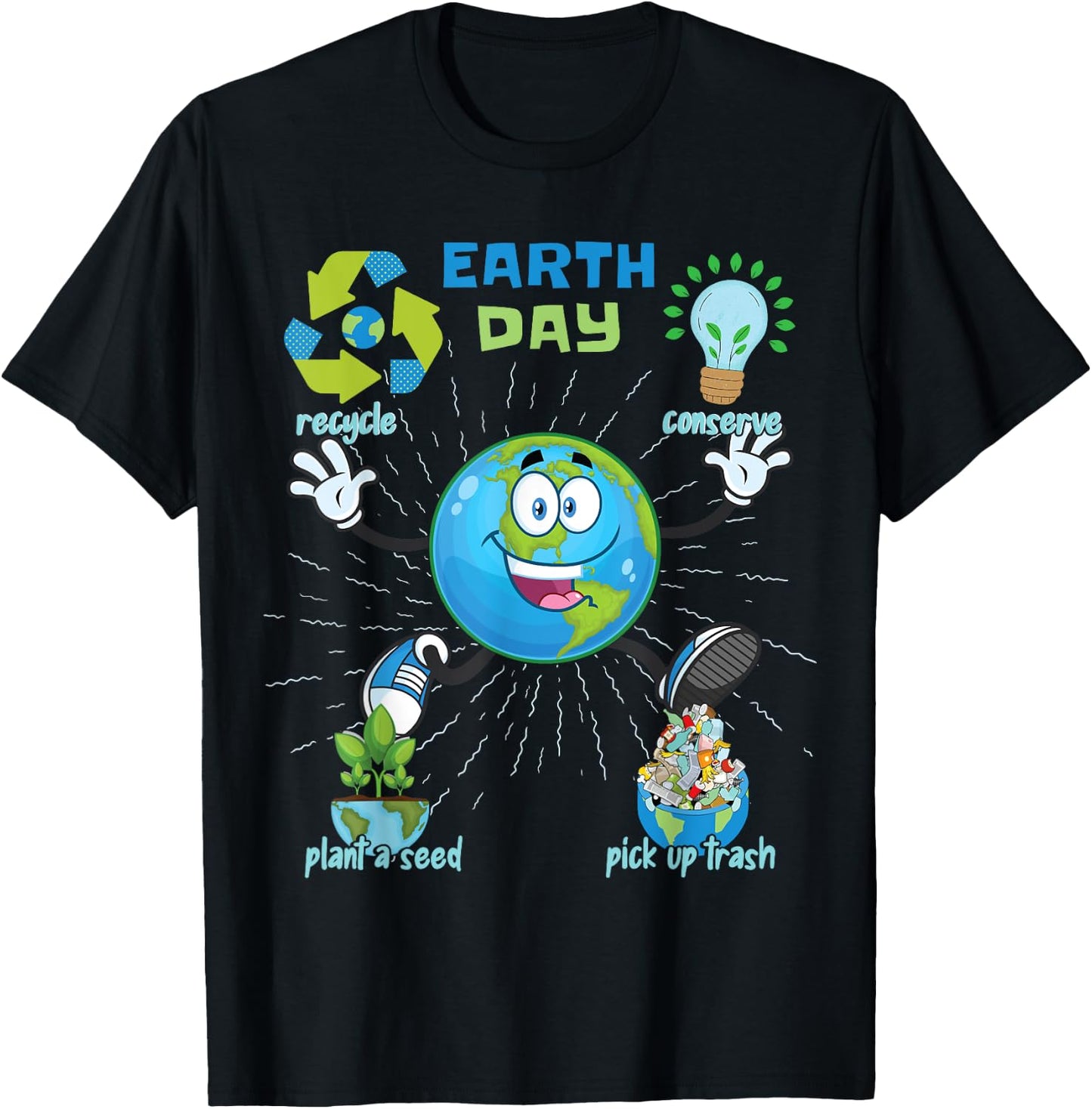 Earth Day T-Shirt - T-Shirt | Black