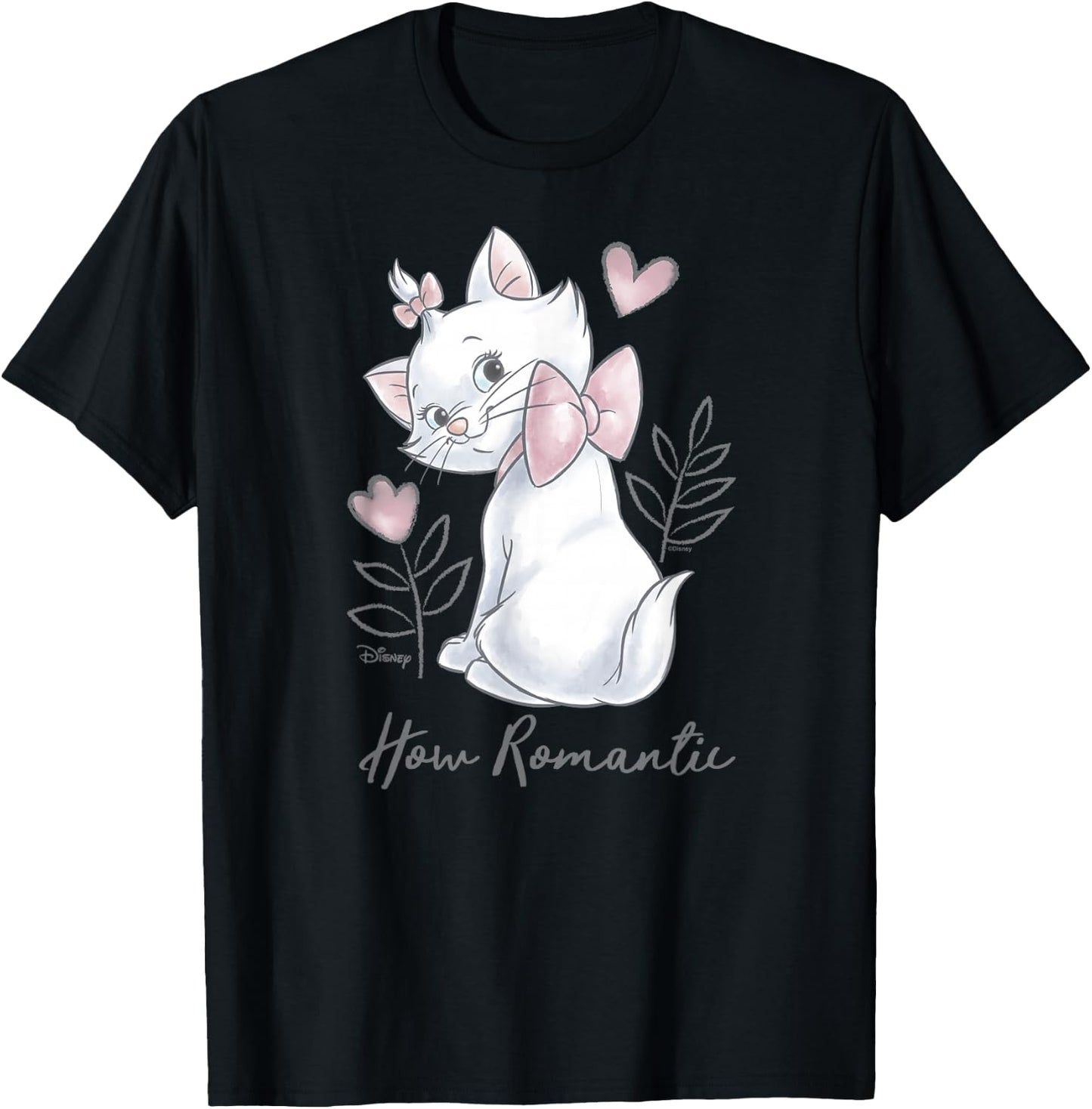 The Aristocats - How Romantic Marie T-Shirt - T-Shirt | Black