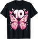 Birthday Girl 10 Years, Butterflies and Number 10 T-Shirt - T-Shirt | Black