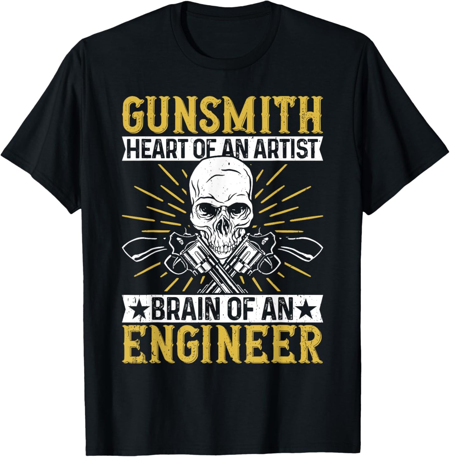 Funny Gunsmithing Firearms & Guns Lover Gunsmith T-Shirt - T-Shirt | Black