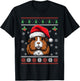 Guinea Pig Ugly Christmas Sweater Xmas for Adults Kids T-Shirt - T-Shirt | Black