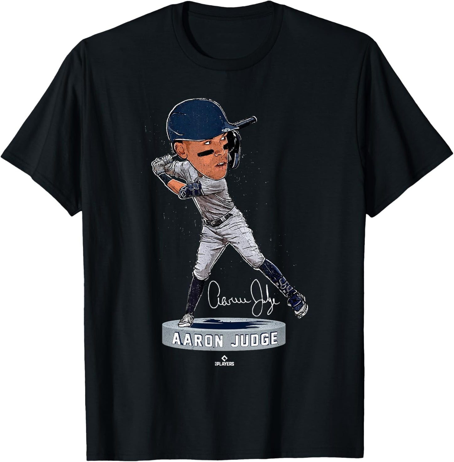 Bobblehead Aaron Judge New York MLBPA T-Shirt - T-Shirt | Black