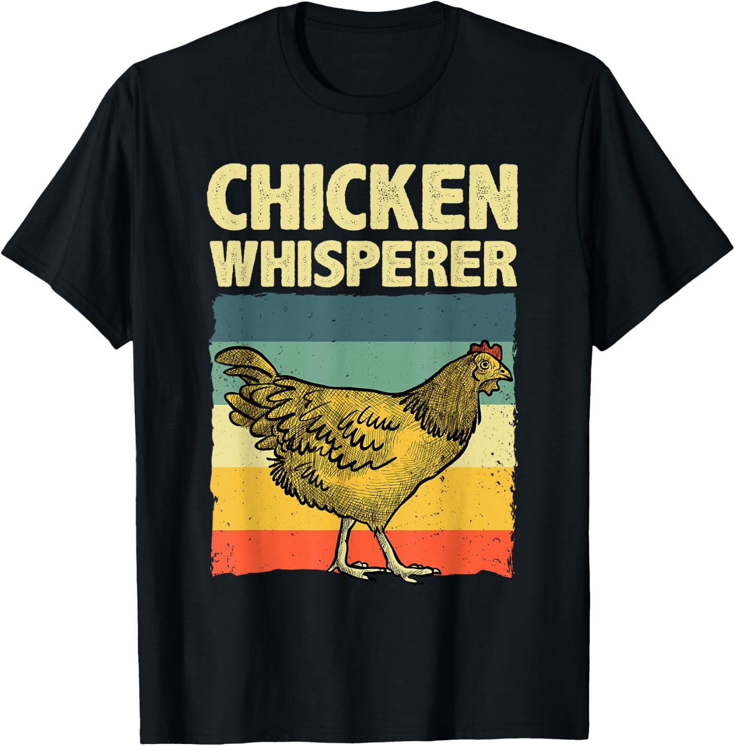 Cute Chicken Whisperer Women Chicken Farmer Lover T-Shirt - T-Shirt | Black