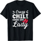 Crazy Chili Cook Off Lady Design for a Cook Off Chili Lady T-Shirt - T-Shirt | Black