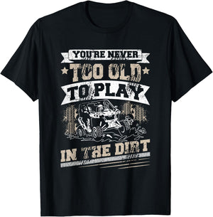 UTV SXS Riding Design for a UTV Lover T-Shirt - T-Shirt | Black
