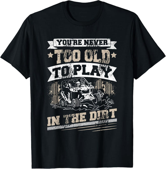 UTV SXS Riding Design for a UTV Lover T-Shirt - T-Shirt | Black