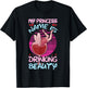 My Princessname is drinking beauty cocktail T-Shirt - T-Shirt | Black