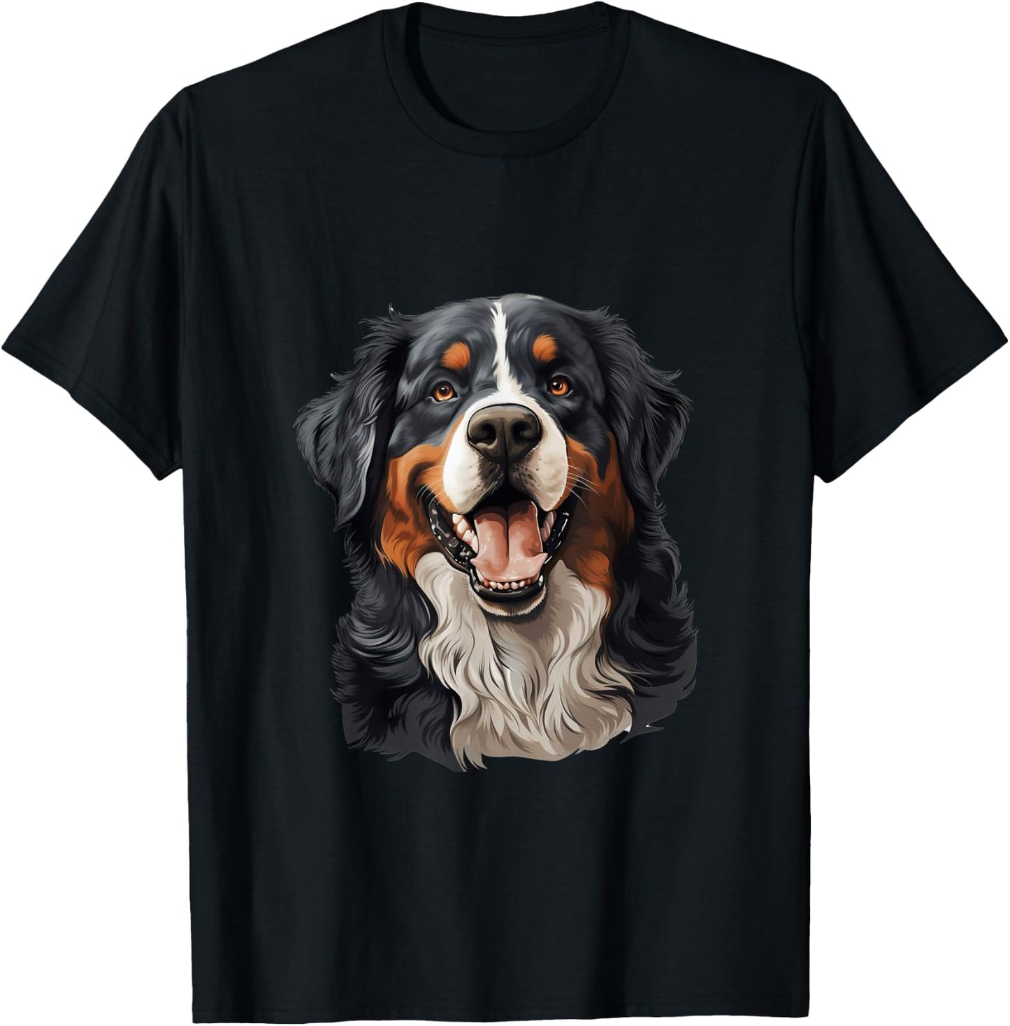 Bernese Mountain Dog T-Shirt - T-Shirt | Black