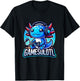 Gamesolotl Axolotl Gamer kawaii Anime kids T-Shirt - T-Shirt | Black