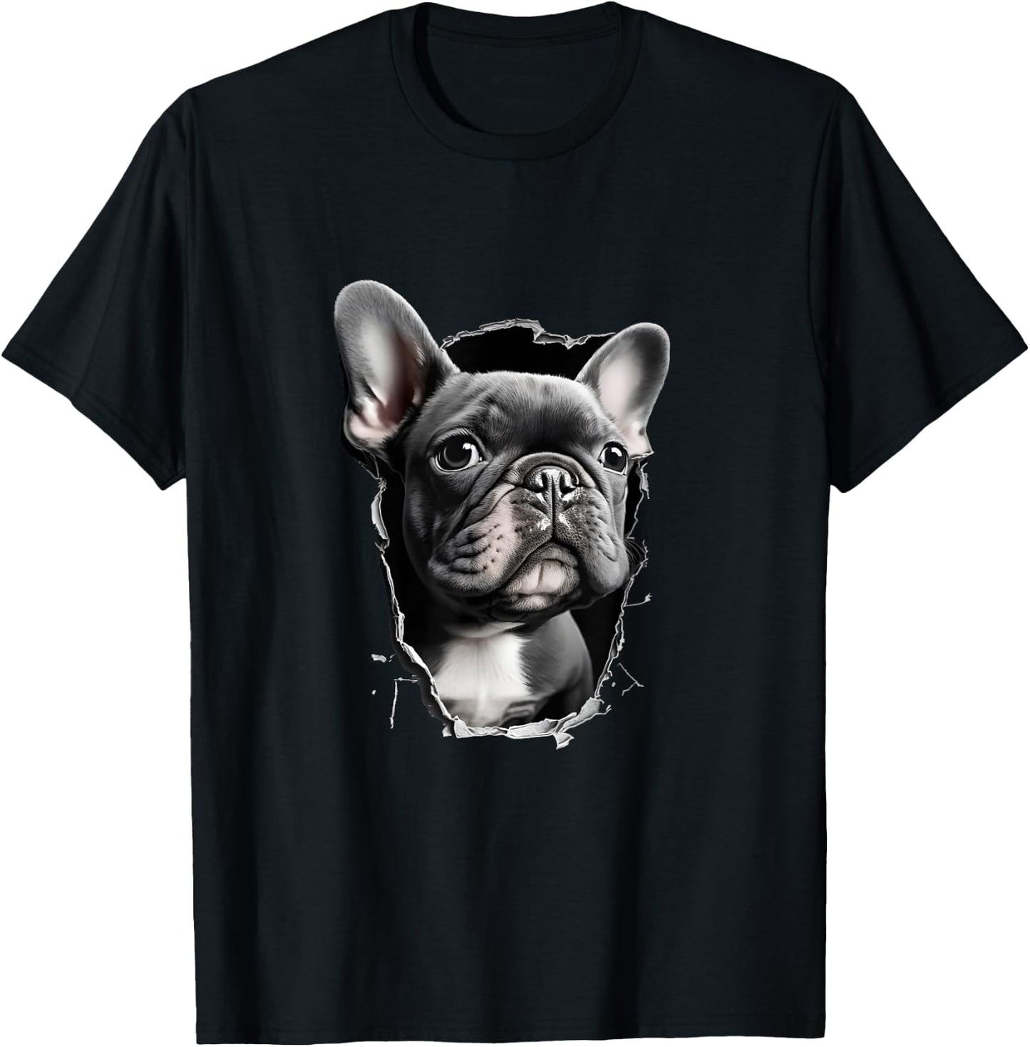 French Bulldog Kids Clothes Frenchie Dad Mom T-Shirt - T-Shirt | Black