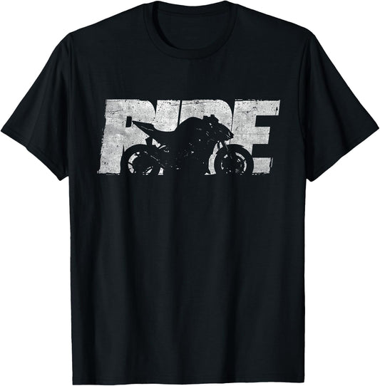 Classic Z1000 Naked Bike Ride Motorcyle T-Shirt - T-Shirt | Black