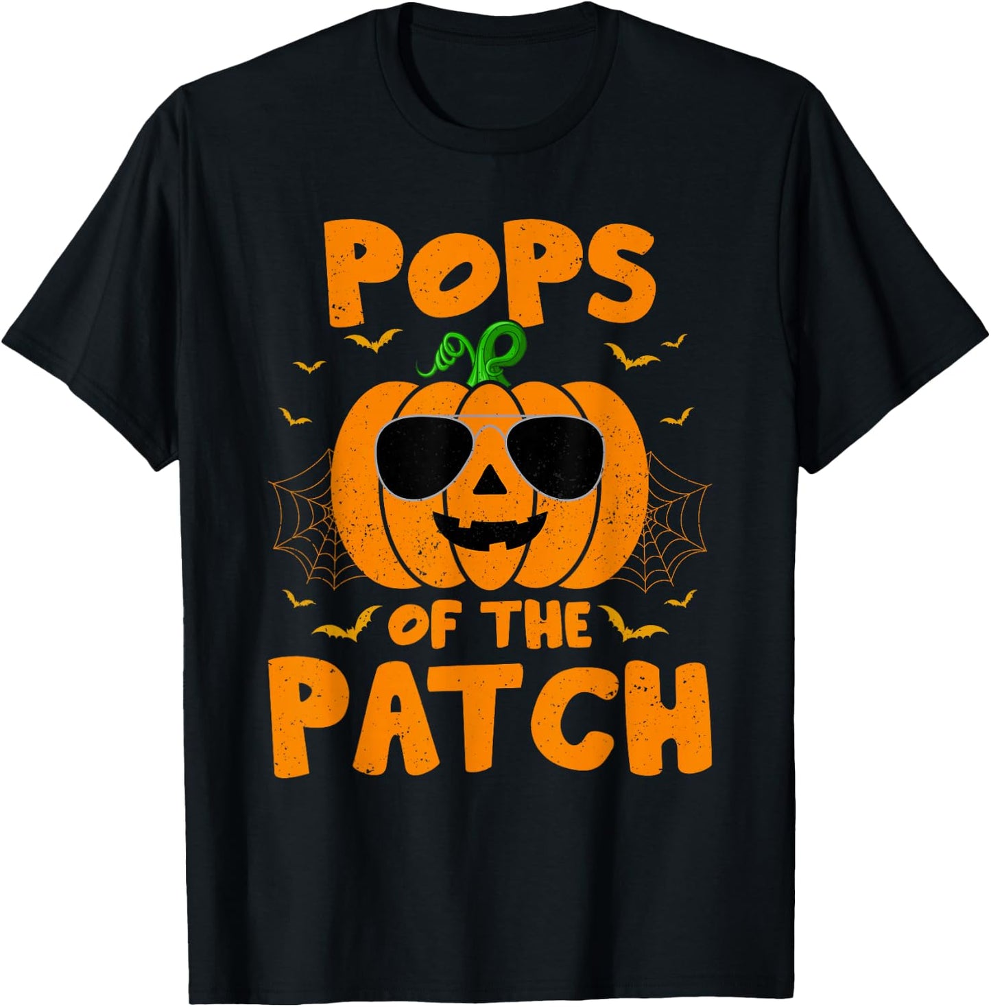 Pumpkin Pops Of The Patch Family Group Costume Halloween T-Shirt - T-Shirt | Black
