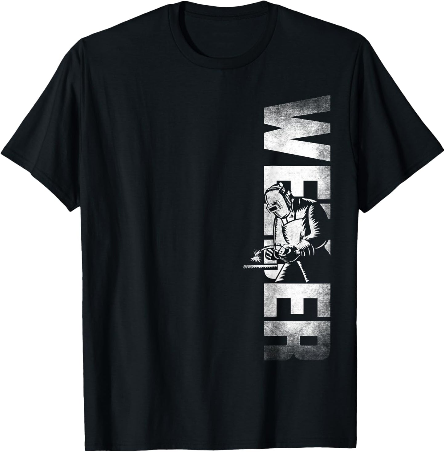 Welding Welder DA0 Welding Welder - - Black - Small - Short Sleeve - Classic Fit T-Shirt - T-Shirt | Black
