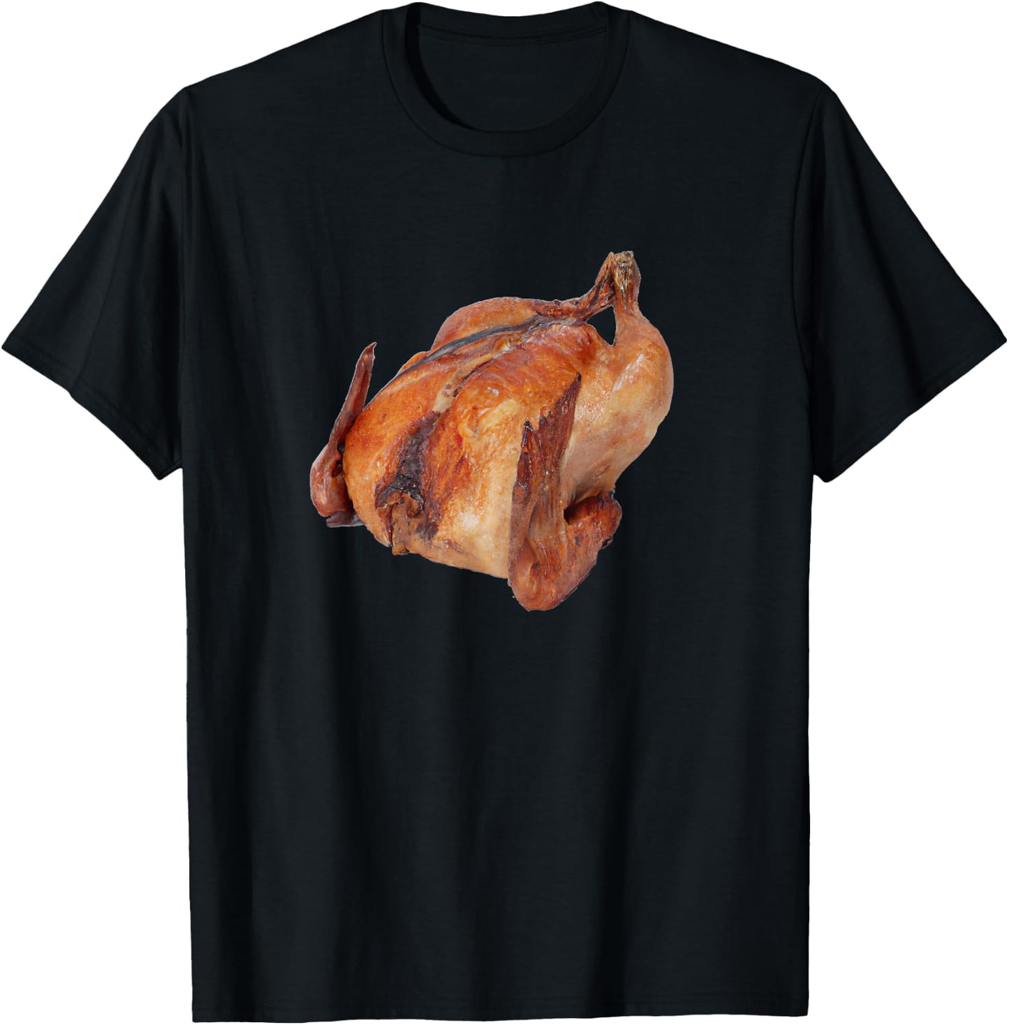 Poultry Roast Rotisserie Chicken - -Adults, Black, Small T-Shirt - T-Shirt | Black