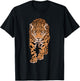 Wild Big Cat Jaguar Jungle Animal Wildlife T-Shirt - T-Shirt | Black