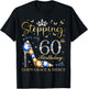 Stepping Into My 60th Birthday With God's Grace & Mercy T-Shirt - T-Shirt | Black