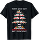 I Drive Wee Woo Bus & I Know Things Paramedic EMS Xmas Tree T-Shirt - T-Shirt | Black