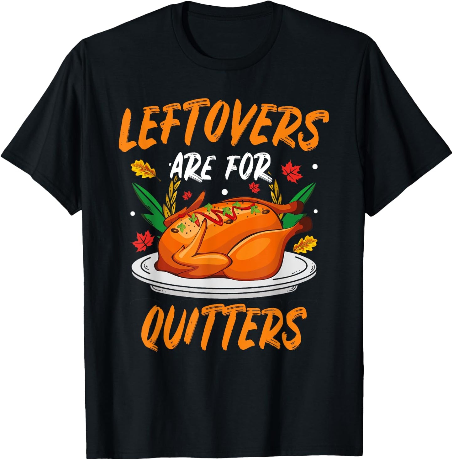 Turkeys Thanksgiving Pilgrim Holiday | & T-Shirt - T-Shirt | Black