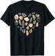 Heart Mineral Gems Collecting Rocks Rockhounding Geologist T-Shirt - T-Shirt | Black