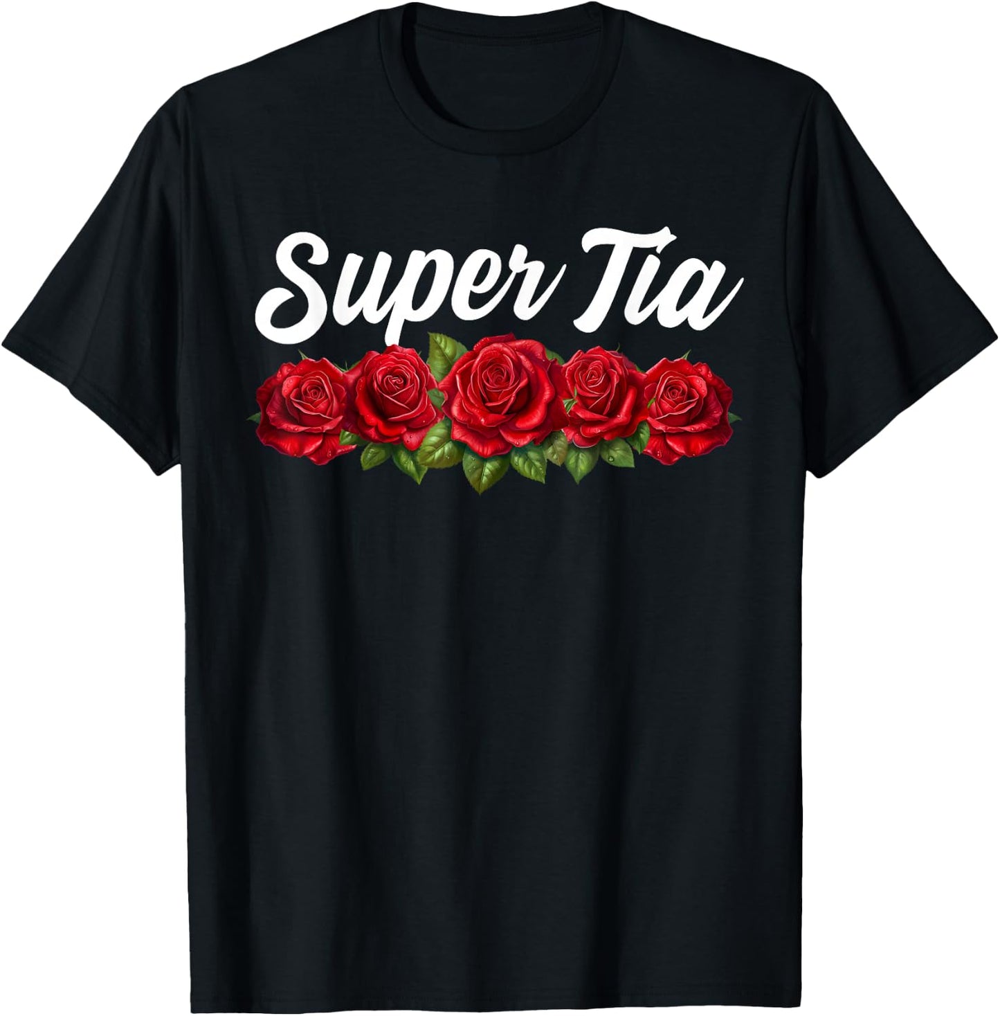 Tia Anuncio de Embarazo Para Futura Tía, Super Tía T-Shirt - T-Shirt | Black