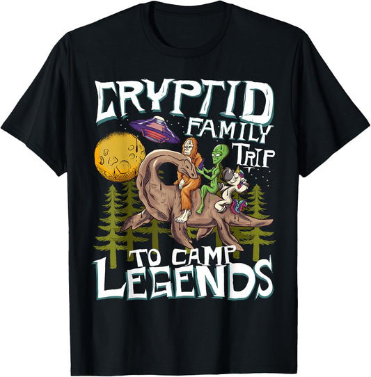 VVOLV /// Mythical Beasts & Unicorns - -Adults - Black - Small - Short Sleeve - Modern - Cartoon T Back - Fantasy - Vacation, Birthday - Unique Mythical Creatures Design T-Shirt - T-Shirt | Black