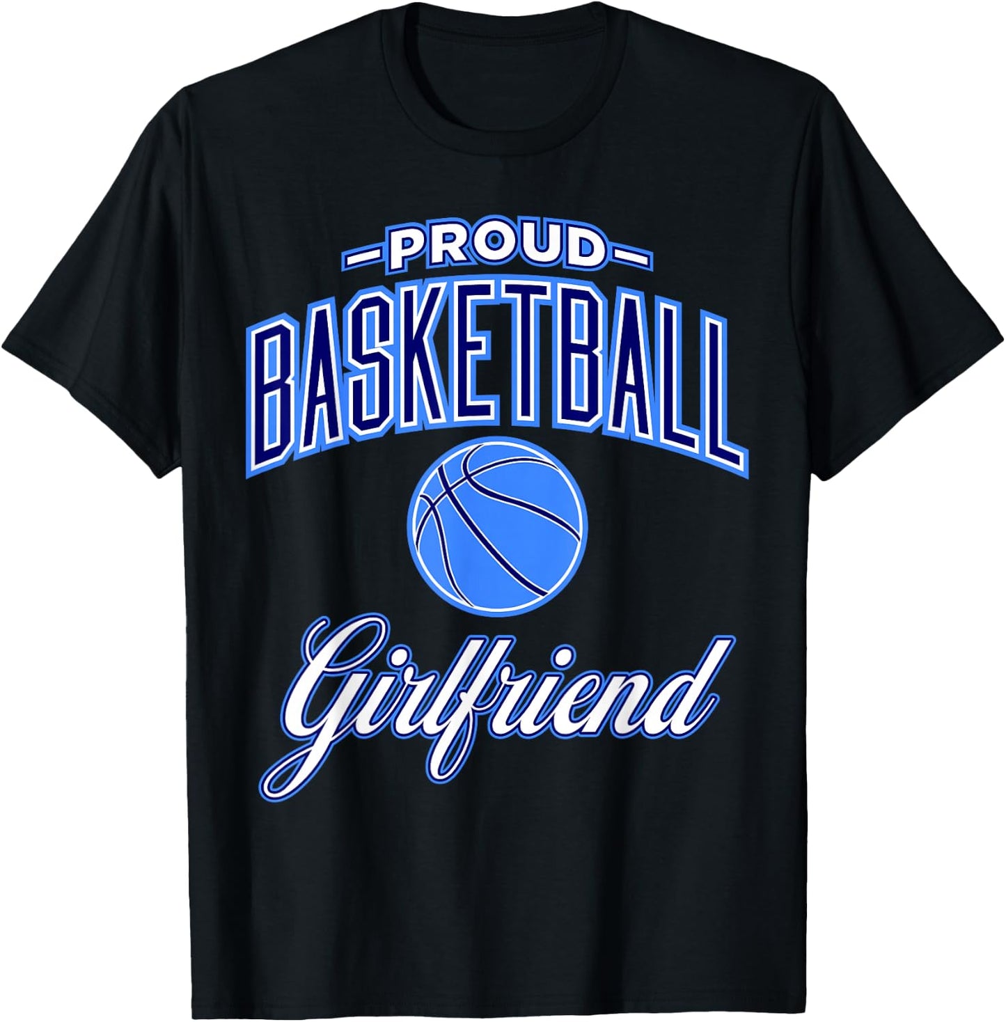 Basketball Girlfriend T-Shirt - T-Shirt | Black