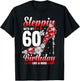 60 Years Steppin Into My 60th Birthday T-Shirt - T-Shirt | Black