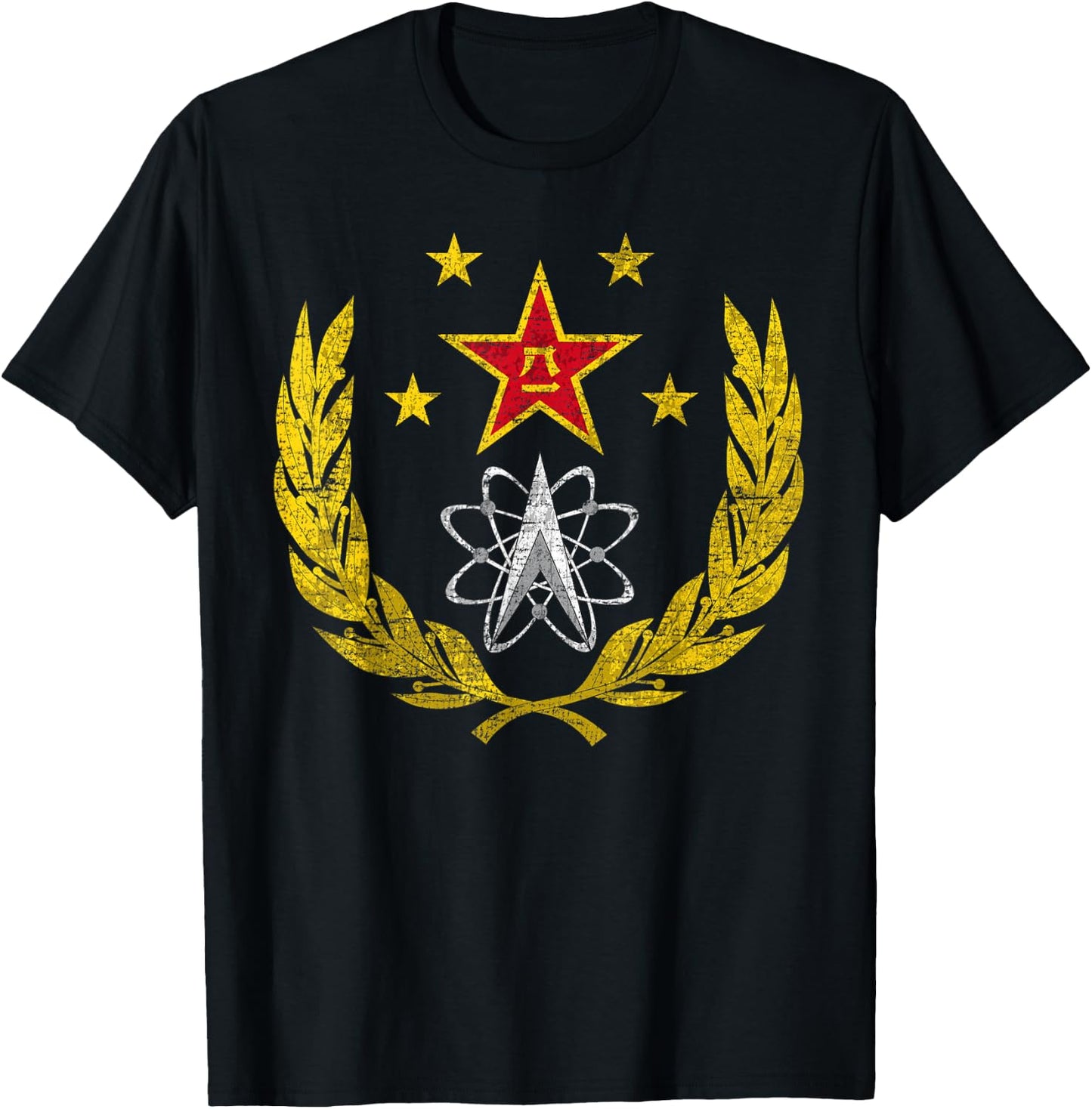 Chinese Space Forces Program China Aerospace T-Shirt - T-Shirt | Black