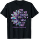 You May Not Remember But I Will Never Forget Alzheimer T-Shirt - T-Shirt | Black