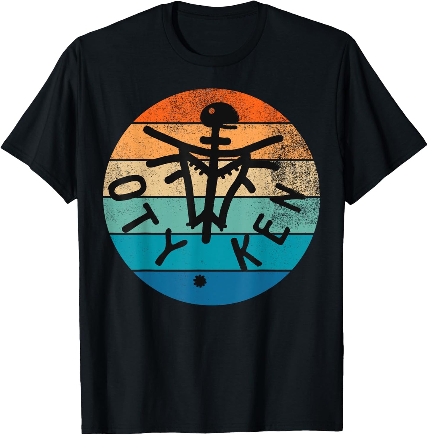 Retro Otyken Ethnic Group Otyken Musical Band Legend T-Shirt - T-Shirt | Black